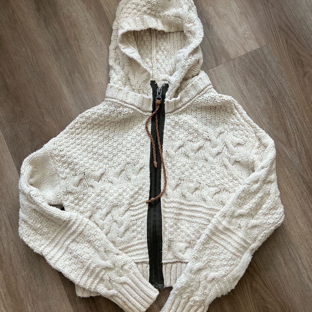 Cozy Cream Hooded Sweater